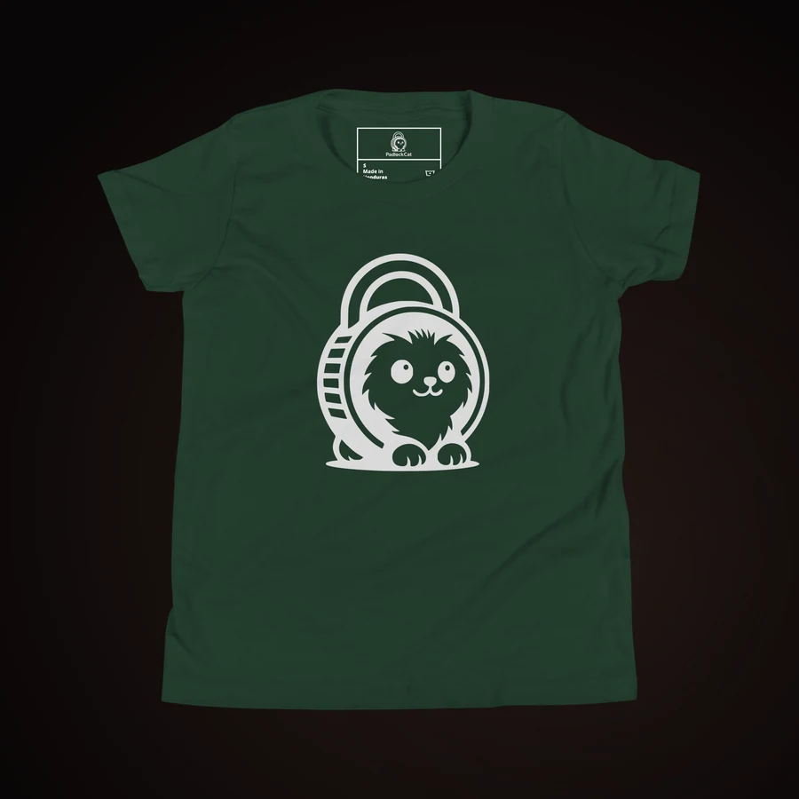 Samarreta Infantil Padlock.kitten - Mode Fosc — view 3