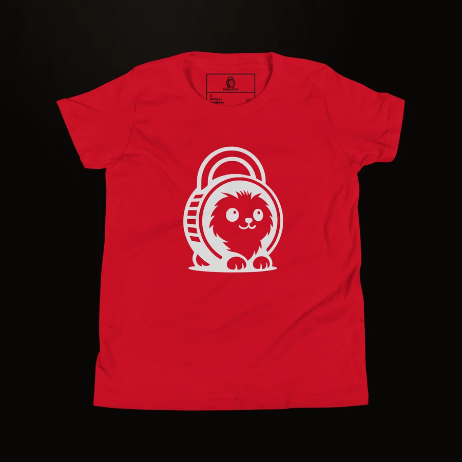 Samarreta Infantil Padlock.kitten - Mode Fosc — view 4